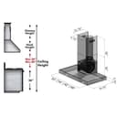 Convertible Vent Wall Mount Range Hood (KE) - 36 Inch view 19