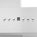 36 In. Ducted Professional Wall Mount Range Hood In Stainless Steel view 6