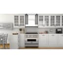 30" Convertible Professional Wall Mount Range Hood with Crown Molding view 2