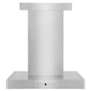 30 In. Convertible Vent Wall Mount Range Hood In Stainless Steel With Crown Molding view 3