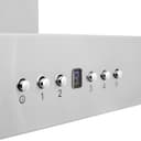 42 In. Convertible Vent Wall Mount Range Hood In Stainless Steel With Crown Molding view 8