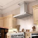24 In. Crownsound™ Ducted Vent Wall Mount Range Hood In Stainless Steel With Built-in Bluetooth Speakers view 2