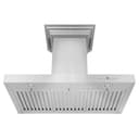 24 In. Crownsound™ Ducted Vent Wall Mount Range Hood In Stainless Steel With Built-in Bluetooth Speakers view 10