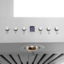 42 In. Crownsound™ Ducted Vent Wall Mount Range Hood In Stainless Steel With Built-in Bluetooth Speakers view 8