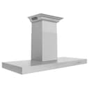 48 In. Crownsound™ Ducted Vent Wall Mount Range Hood In Stainless Steel With Built-in Bluetooth Speakers view 1