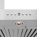 48 In. Crownsound™ Ducted Vent Wall Mount Range Hood In Stainless Steel With Built-in Bluetooth Speakers view 8
