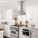36" CrownSound‚ Ducted Vent Wall Mount Range Hood with Built-in Bluetooth Speakers view 2
