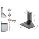 36" Convertible Vent Wall Mount Range Hood view 7