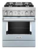 KitchenAid® 30'' Smart Commercial-Style Dual Fuel Range with 4 Burners view 1
