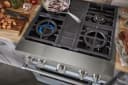 KitchenAid® 30'' Smart Commercial-Style Dual Fuel Range with 4 Burners view 2