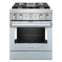 30'' Smart Commercial-Style Dual Fuel Range with 4 Burners view 1