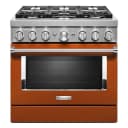 Kitchenaid® 36'' Smart Commercial-style Dual Fuel Range With 6 Burners view 1