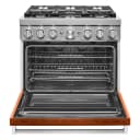Kitchenaid® 36'' Smart Commercial-style Dual Fuel Range With 6 Burners view 4