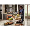 Kitchenaid® 36'' Smart Commercial-style Dual Fuel Range With 6 Burners view 6