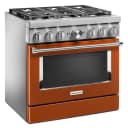 Kitchenaid® 36'' Smart Commercial-style Dual Fuel Range With 6 Burners view 10
