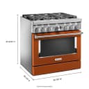 Kitchenaid® 36'' Smart Commercial-style Dual Fuel Range With 6 Burners view 12