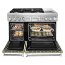 48'' Smart Commercial-Style Dual Fuel Range with Griddle view 7