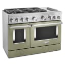 48'' Smart Commercial-Style Dual Fuel Range with Griddle view 2