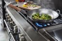 KitchenAid® 48'' Smart Commercial-Style Dual Fuel Range with Griddle view 7