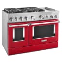 48'' Smart Commercial-Style Dual Fuel Range with Griddle view 3