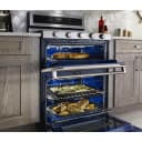 30-inch 5 Burner Dual Fuel Double Oven Convection Range view 6