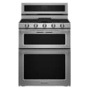 30-inch 5 Burner Dual Fuel Double Oven Convection Range view 1