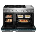 48-Inch 6 Burner Commercial-Style Dual Fuel Range with Griddle view 2