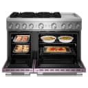 48-Inch 6 Burner Commercial-Style Dual Fuel Range with Griddle view 2