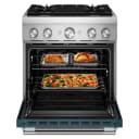 30-Inch 4 Burner Commercial-Style Dual Fuel Range with No Preheat Air Fry Mode view 2