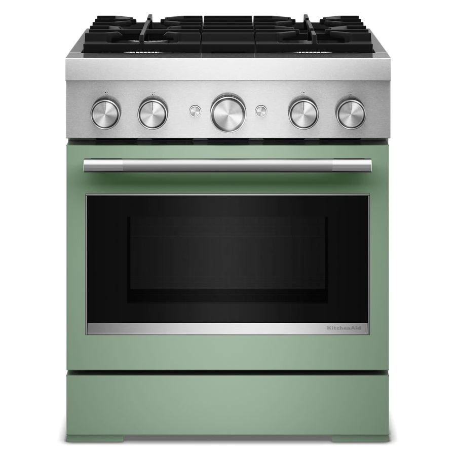 30-Inch 4 Burner Commercial-Style Dual Fuel Range with No Preheat Air Fry Mode
