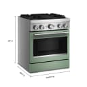 30-Inch 4 Burner Commercial-Style Dual Fuel Range with No Preheat Air Fry Mode view 3