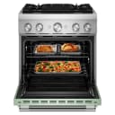 30-Inch 4 Burner Commercial-Style Dual Fuel Range with No Preheat Air Fry Mode view 2