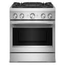 30-inch 4 Burner Commercial-style Dual Fuel Range With No Preheat Air Fry Mode view 1