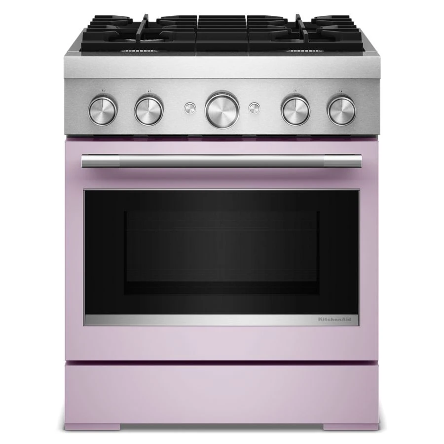 30-Inch 4 Burner Commercial-Style Dual Fuel Range with No Preheat Air Fry Mode