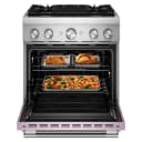 30-Inch 4 Burner Commercial-Style Dual Fuel Range with No Preheat Air Fry Mode view 2