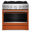 36-Inch 6 Burner Commercial-Style Dual Fuel Range with No Preheat Air Fry Mode view 1
