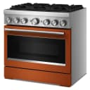 36-Inch 6 Burner Commercial-Style Dual Fuel Range with No Preheat Air Fry Mode view 7