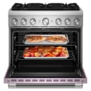 36-Inch 6 Burner Commercial-Style Dual Fuel Range with No Preheat Air Fry Mode view 2