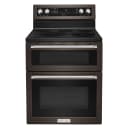 30-inch 5 Burner Electric Double Oven Convection Range view 2