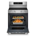 5.3 Cu. Ft. Smart Freestanding Electric Range With Convection Cooking Modes view 2