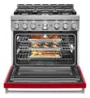KitchenAid® 36'' Smart Commercial-Style Gas Range with 6 Burners view 3