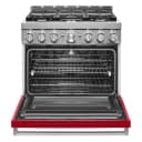 36'' Smart Commercial-Style Gas Range with 6 Burners view 6