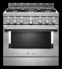 36'' Smart Commercial-Style Gas Range with 6 Burners view 46