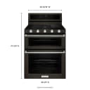 30-inch 5 Burner Gas Double Oven Convection Range view 17