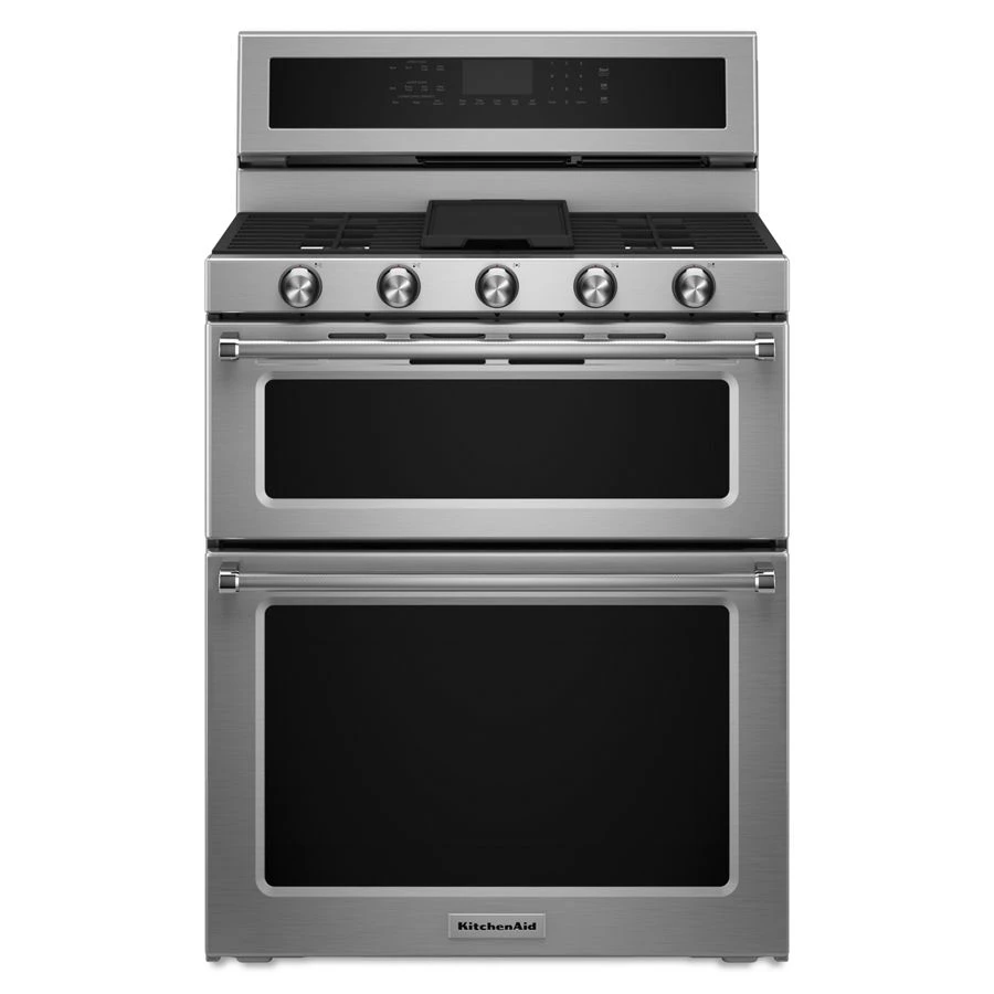 30-inch 5 Burner Gas Double Oven Convection Range