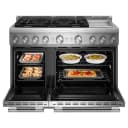 Kitchenaid® 48-inch 6 Burner Commercial-style Gas Range With Griddle view 2