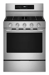 5.0 Cu. Ft. Smart Freestanding Gas Range with Convection Cooking Modes