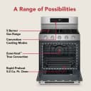 5.0 Cu. Ft. Smart Freestanding Gas Range With Convection Cooking Modes view 5