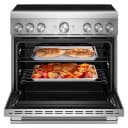 36-inch 6-element Induction Freestanding Commercial-style Range With Air Fry view 2