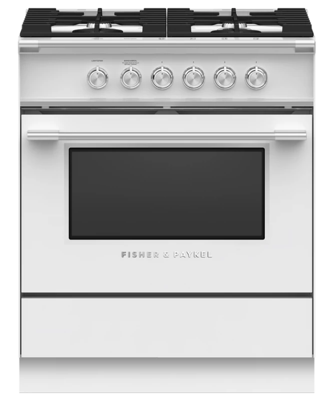 White Kickstrip for Classic Freestanding Range, 30"